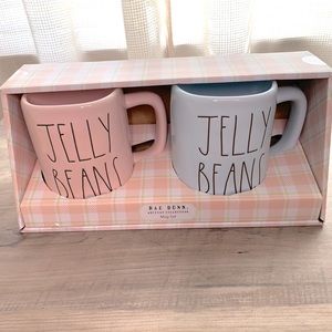Rae Dunn “JELLY BEANS” mug set